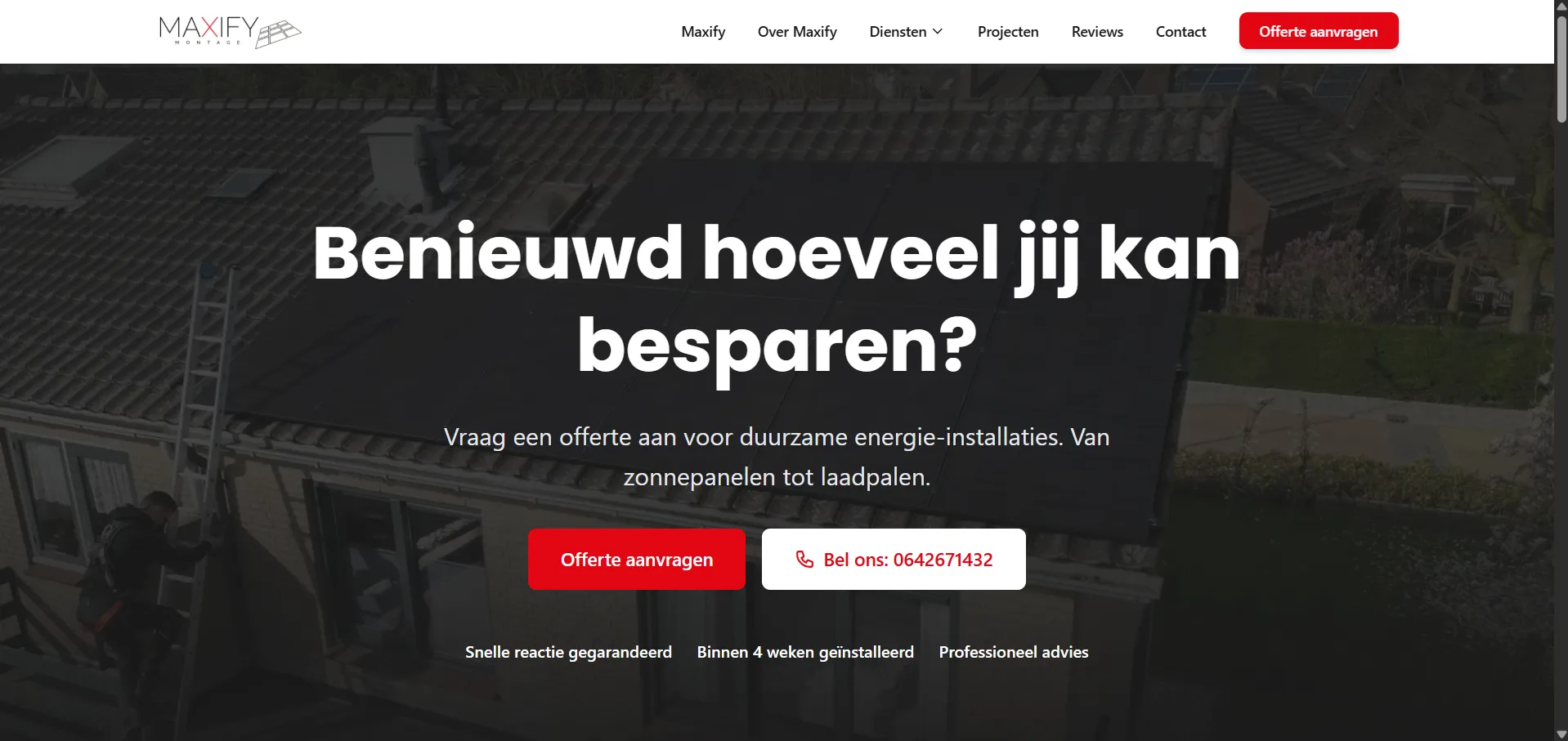 Maxify Montage website